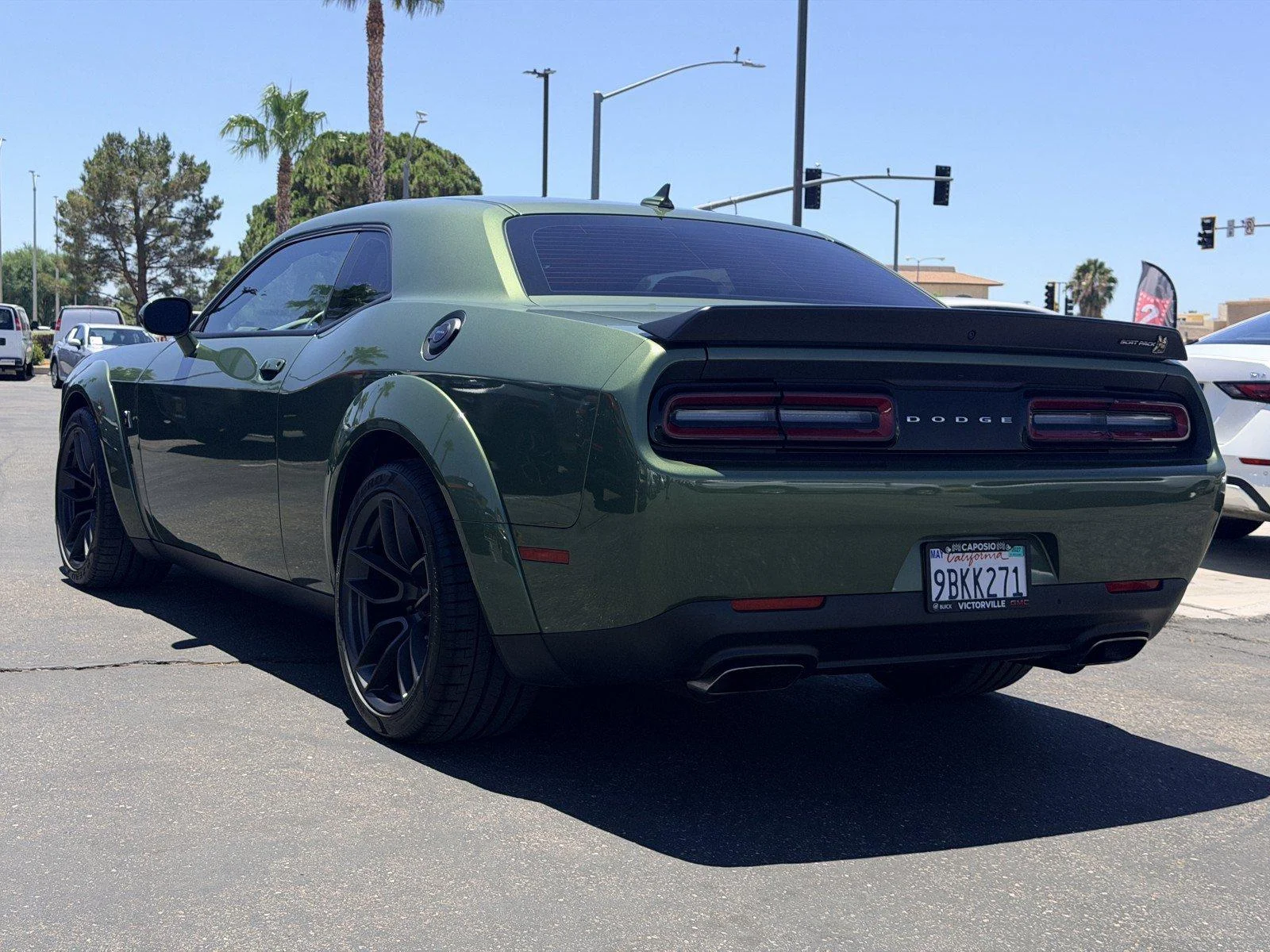 Used 2022 F8 Green Dodge R/T Scat Pack Widebody image 4