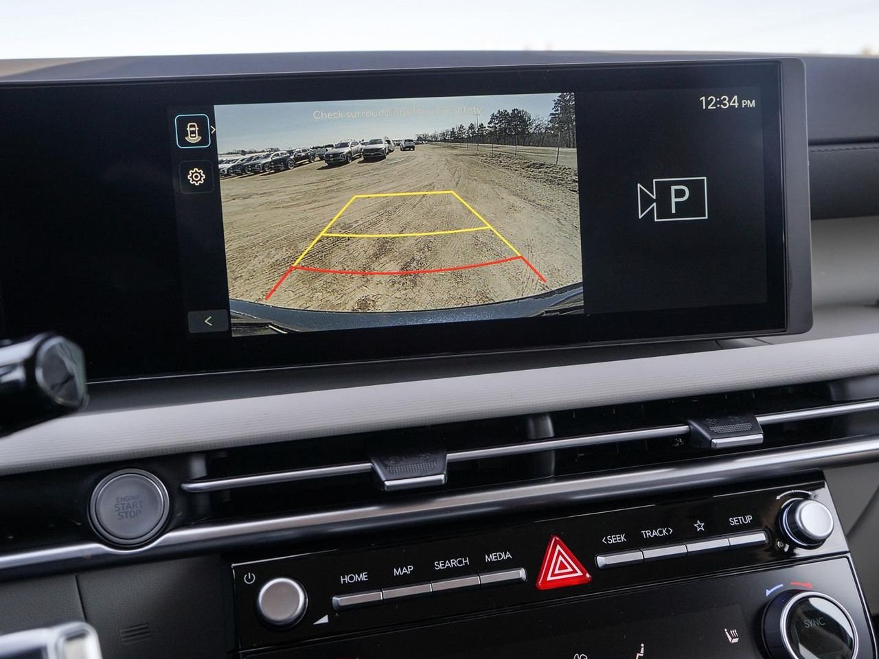 New 2026 Amazon Gray Hyundai SEL AWD image 50