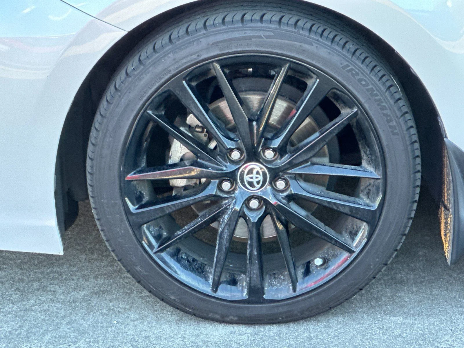 Used 2021 Wind Chill Pearl/Midnight Black Metallic Toyota XSE image 23