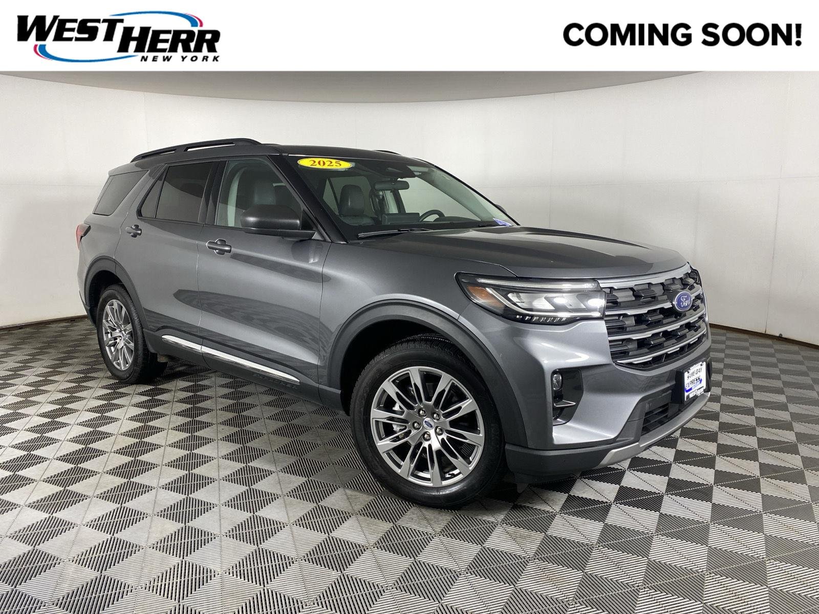 Used 2025 Carbonized Gray Ford Active image 1