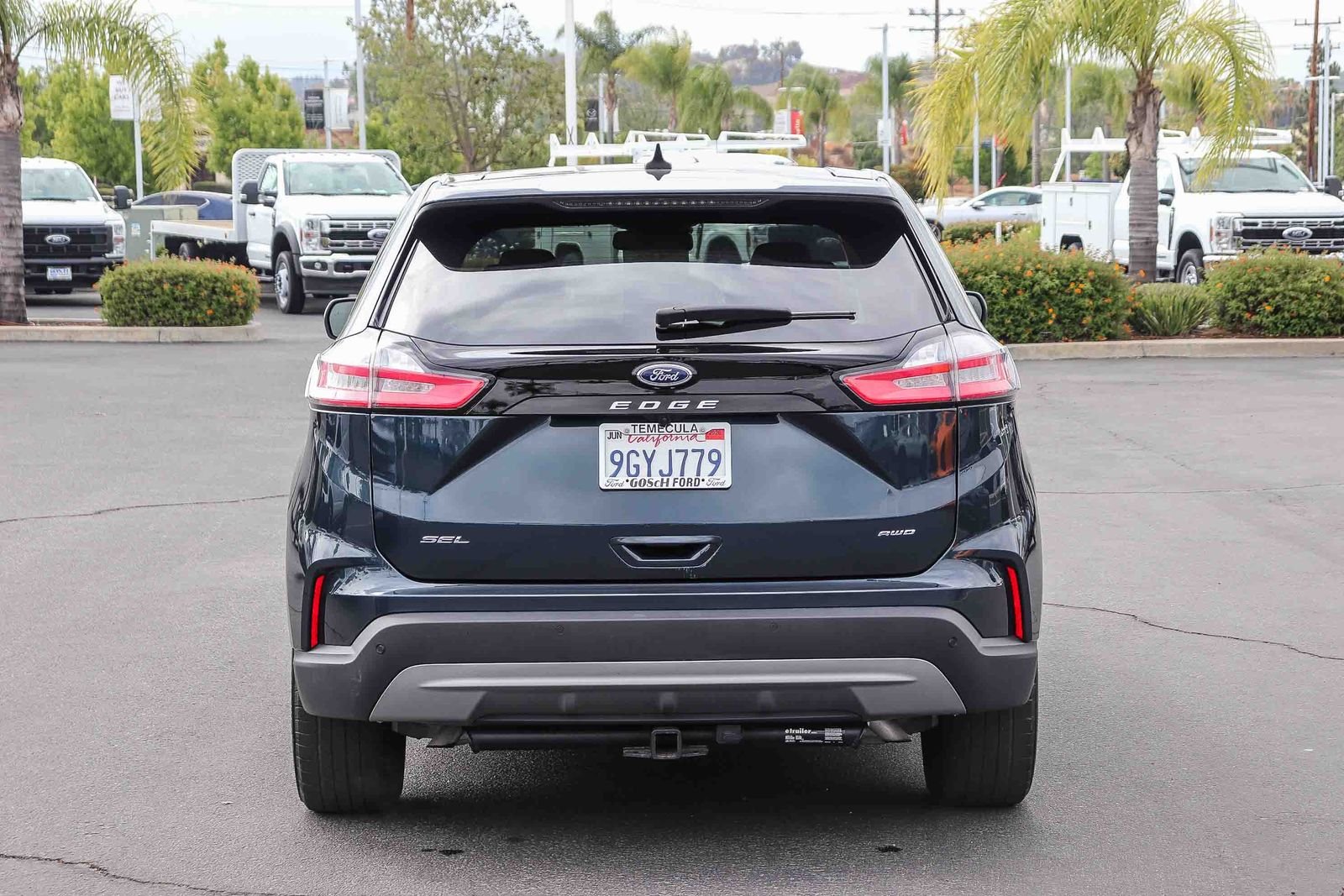 Certified Used 2023 Blue Metallic Ford SEL image 5