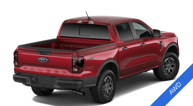 New 2026 Ruby Red Metallic Tinted Clearcoat Ford XLT image 3