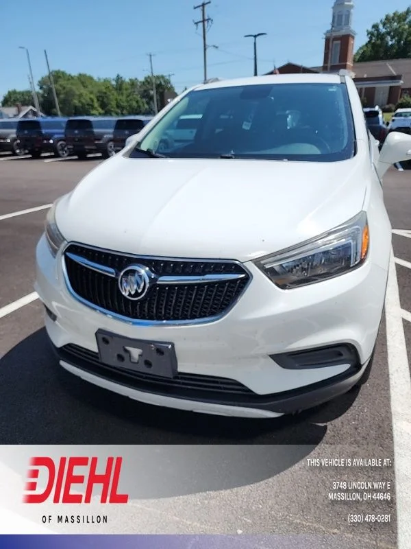 Used 2017 White Buick Preferred image 1