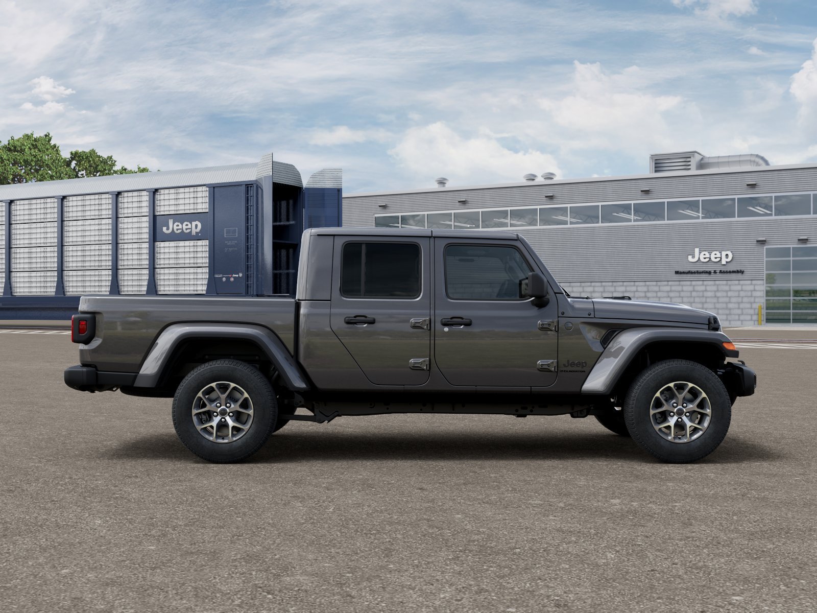 New 2026 Granite Crystal Metallic Clearcoat Jeep Sport S image 12