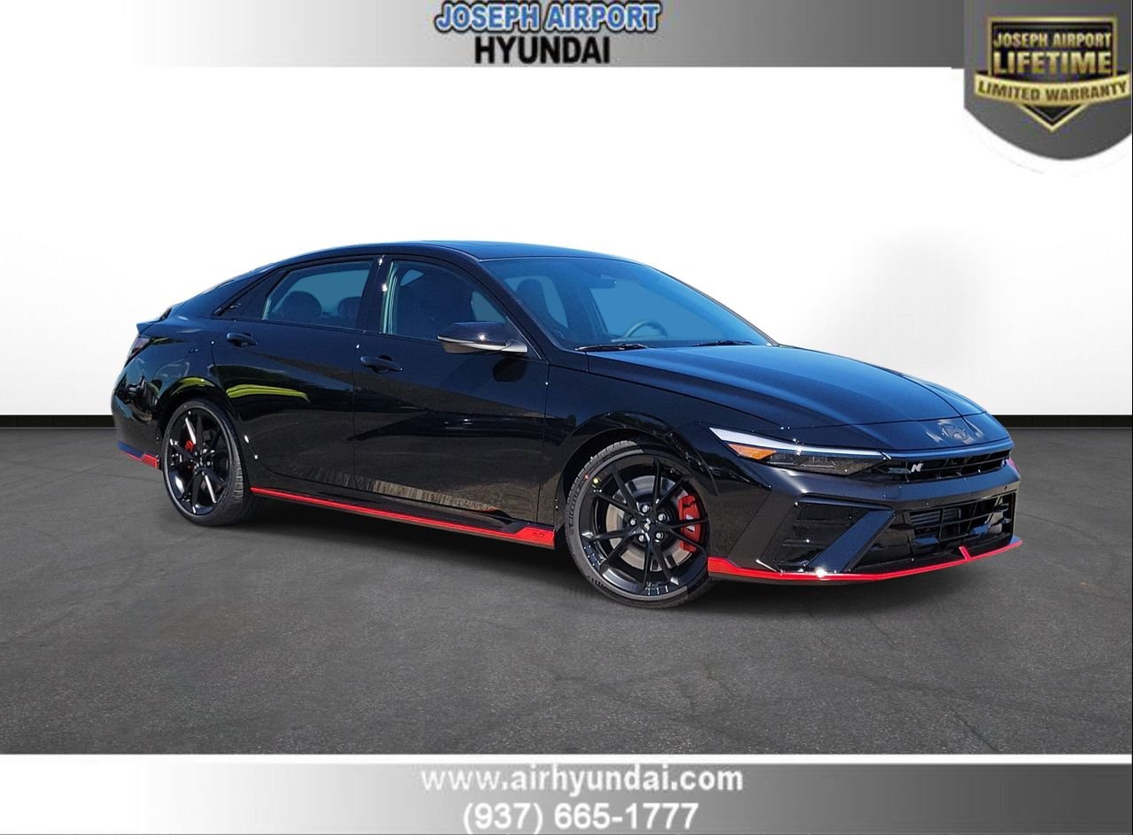 New 2026 Abyss Black Hyundai Sedan image 1