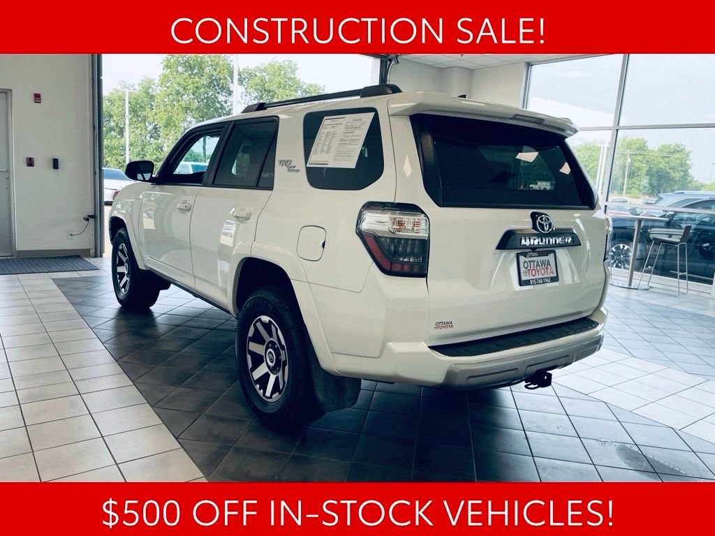 Used 2023 White Toyota TRD Off-Road Premium image 8