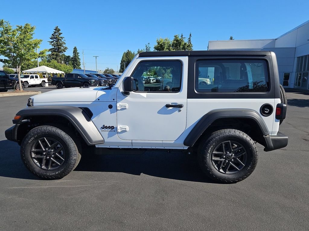 New 2026 Bright White Clearcoat Jeep Sport image 3