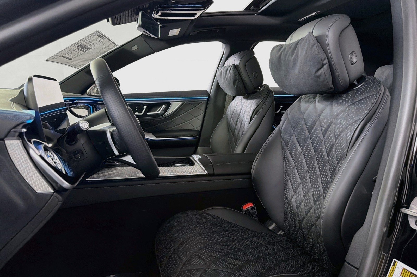 New 2027 Obsidian Black Metallic Mercedes-Benz S 580 4MATIC® Sedan image 19