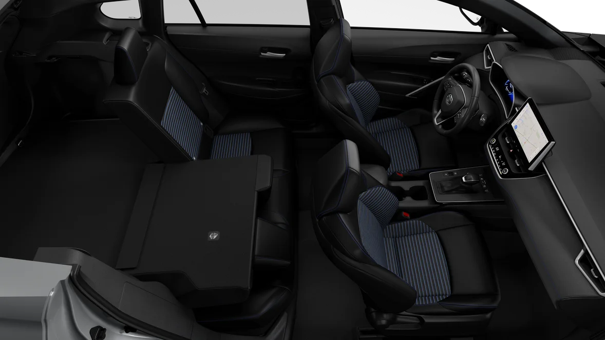 New 2026 Sonic Silver with Jet Black roof Toyota Hybrid XSE image 29