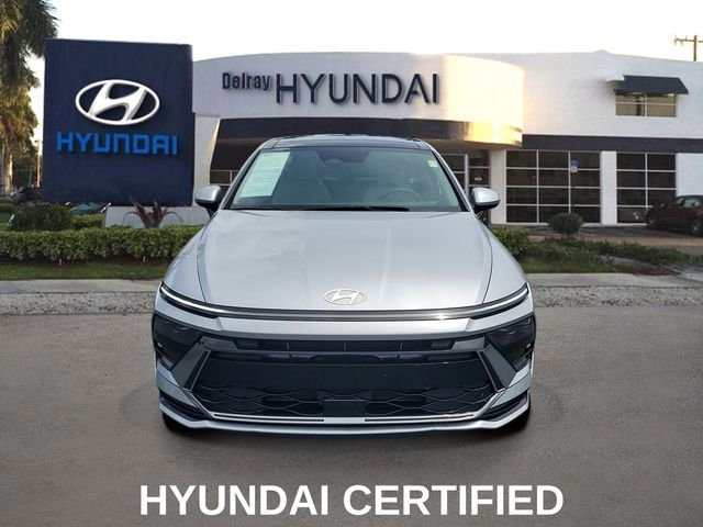 Certified Used 2024 Silver Hyundai SEL image 2