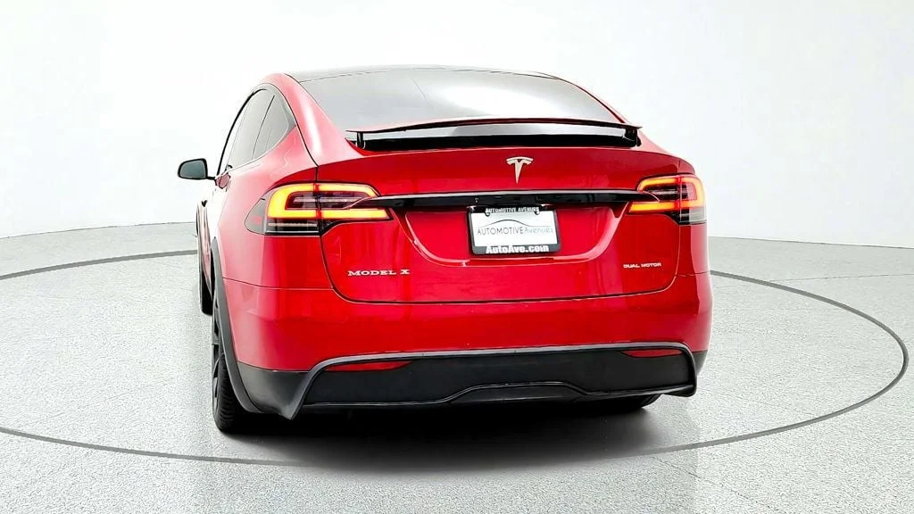 Used 2023 Red Multi-Coat Tesla AWD image 6