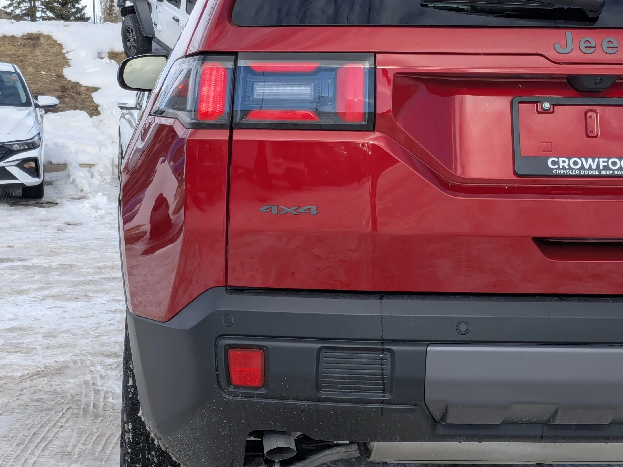 New 2026 Red Jeep Limited - - Hybrid - Tech Grp - Dual-Pane Pano Sunroof - Trailer Tow Grp & More! image 11
