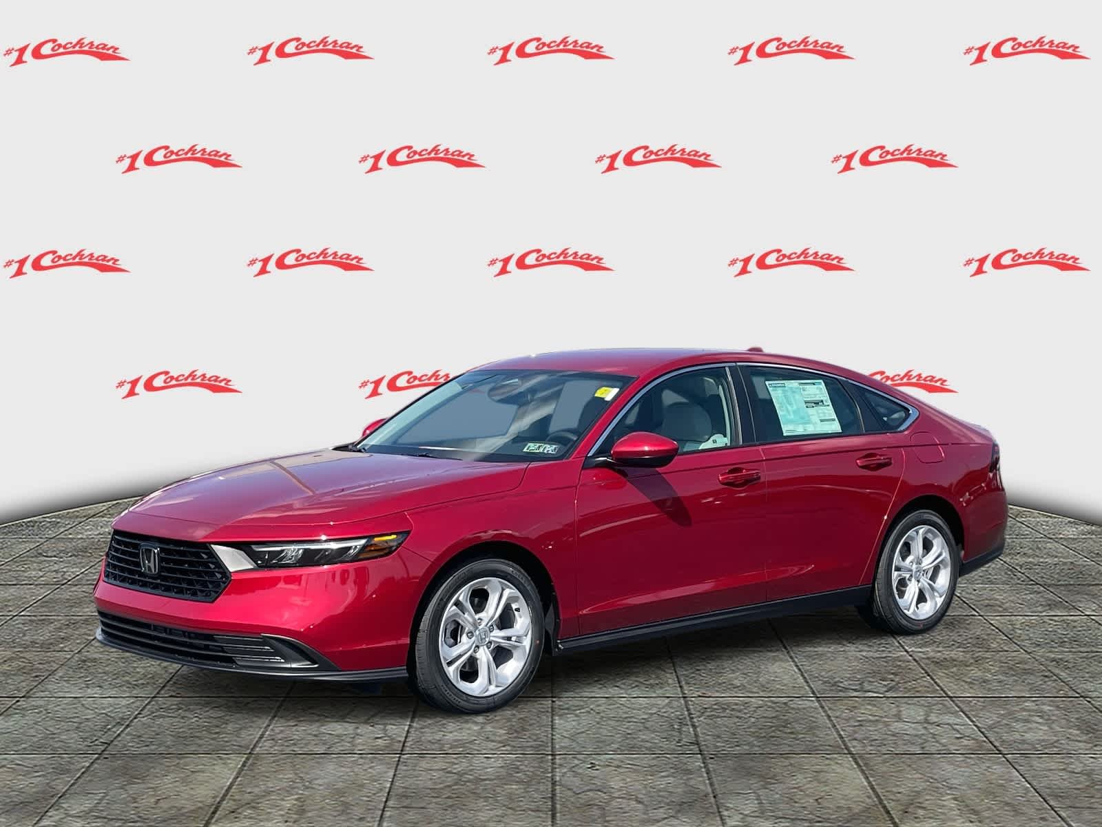 New 2025 Radiant Red Metallic Honda LX image 7