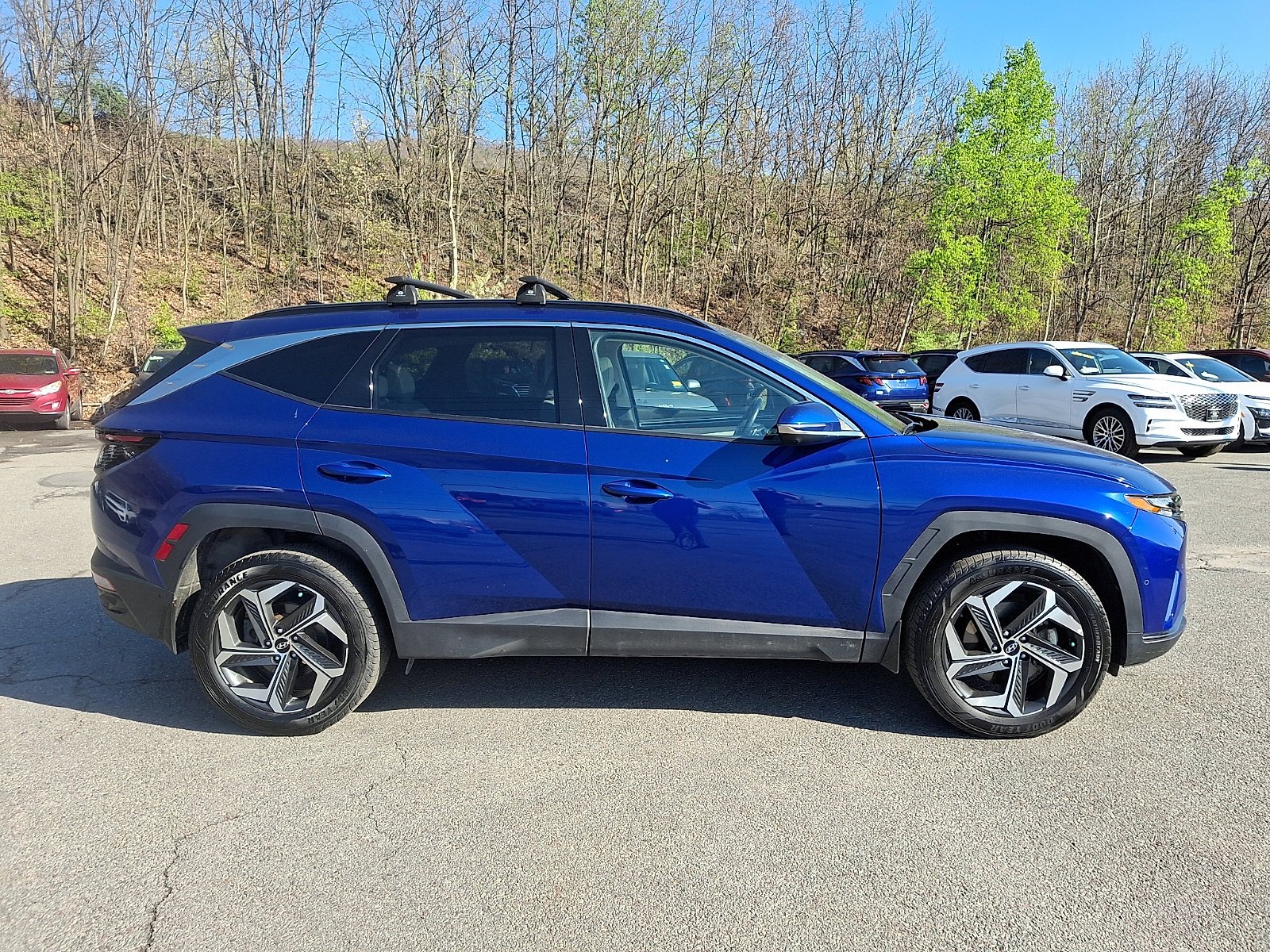 Certified Used 2024 Intense Blue Hyundai Limited image 7