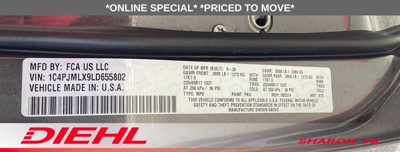 Used 2020 Gray Jeep Latitude Plus image 10