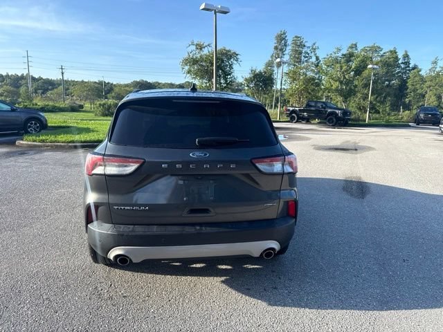 Used 2020 Magnetic Metallic Ford Titanium Hybrid image 4