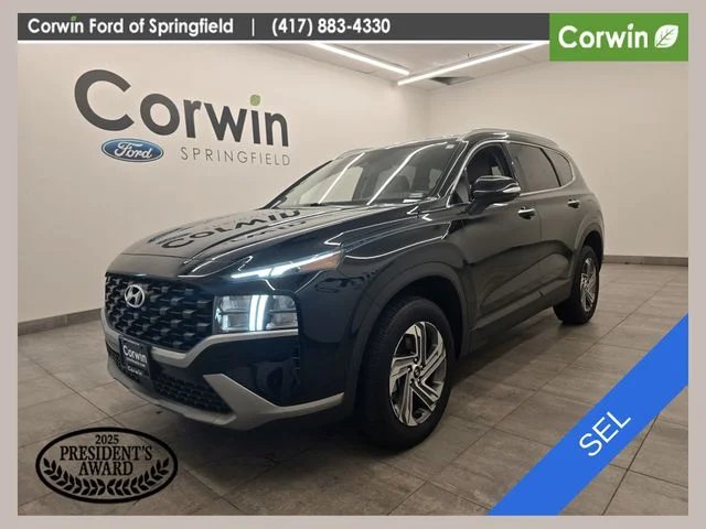 Used 2023 Twilight Black Hyundai SEL image 1