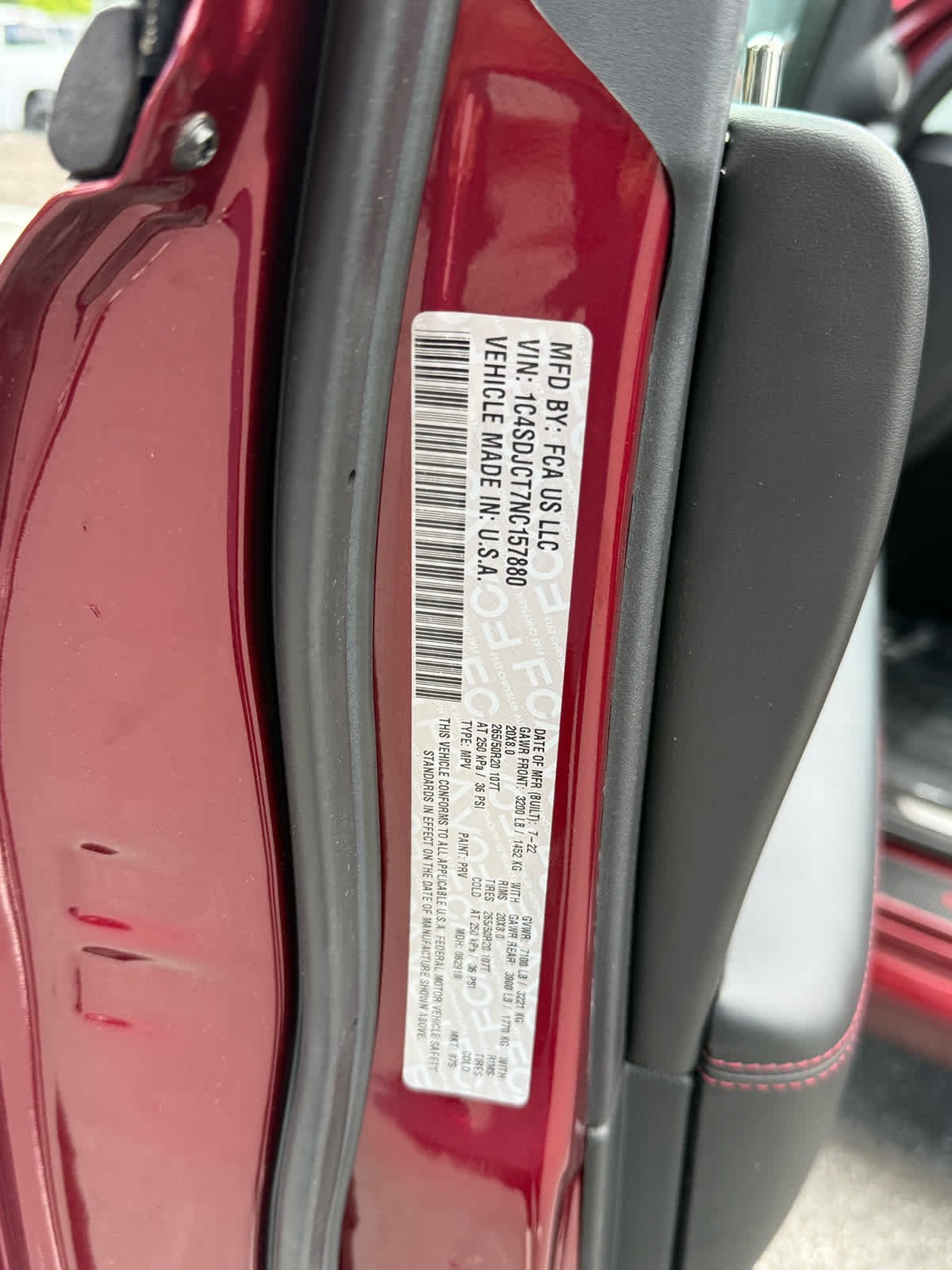 Used 2022 Octane Red Pearlcoat Dodge R/T Plus image 33