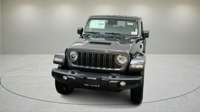 New 2026 Granite Crystal Metallic Clearcoat Jeep Sport S image 3