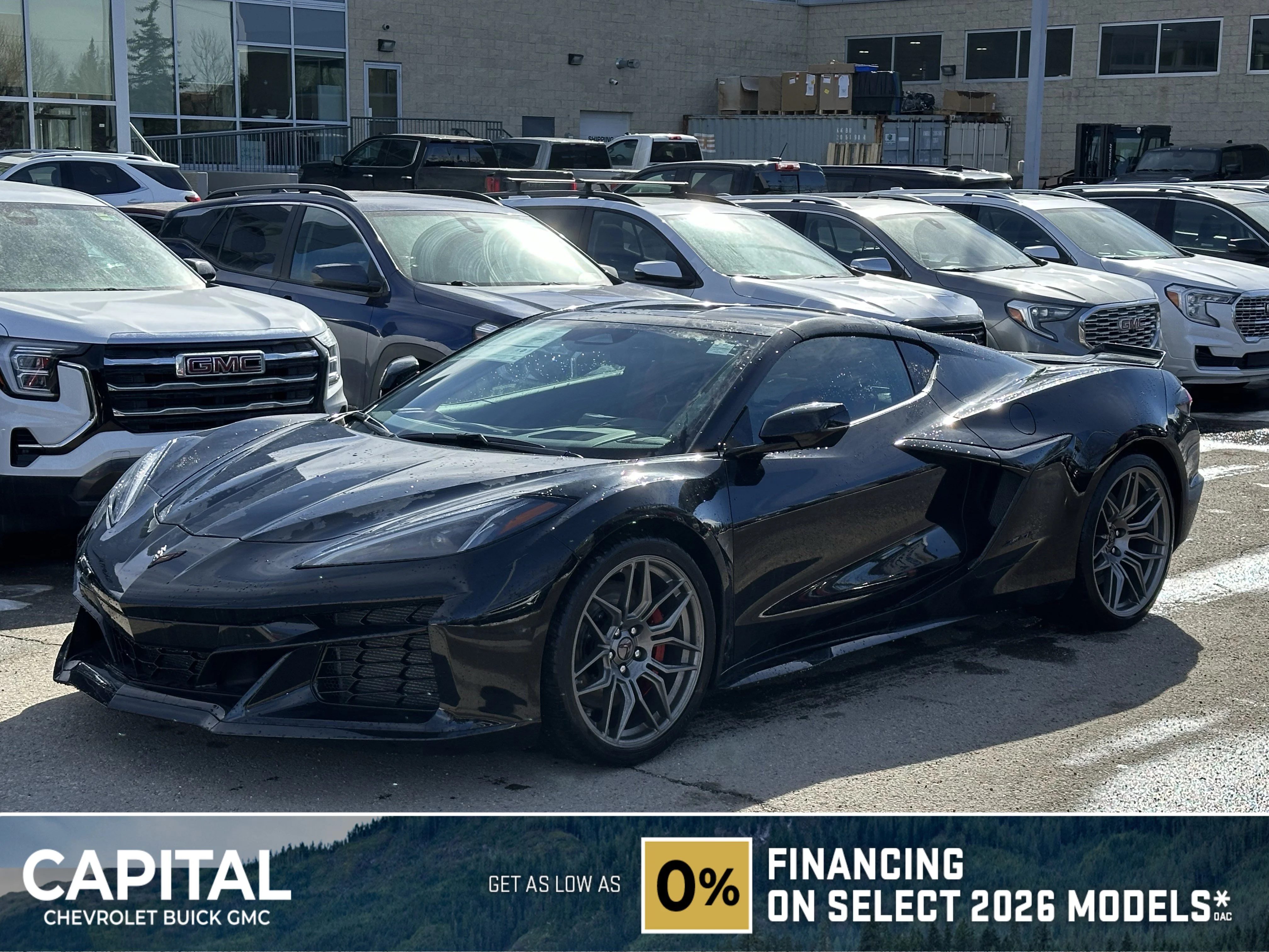 New 2026 Black Chevrolet 2LZ Z06 image 1