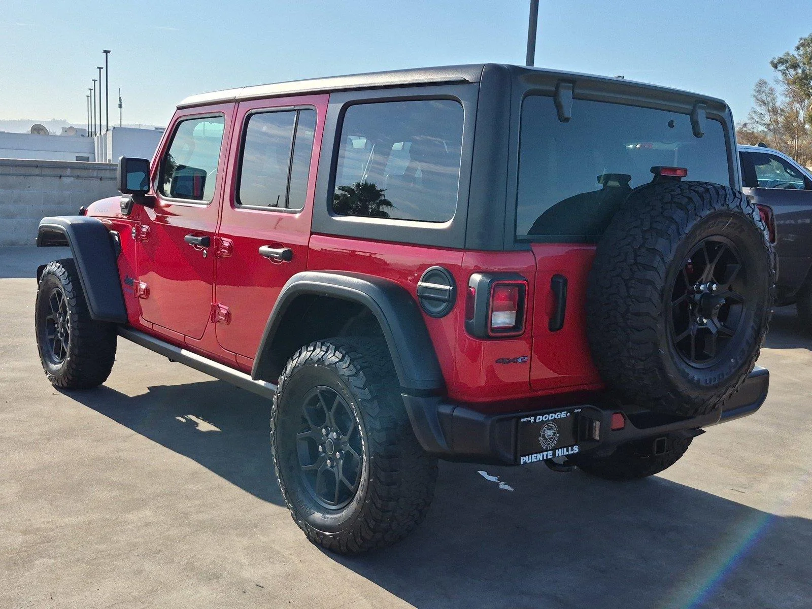 Certified Used 2025 Firecracker Red Clearcoat Jeep Willys image 5