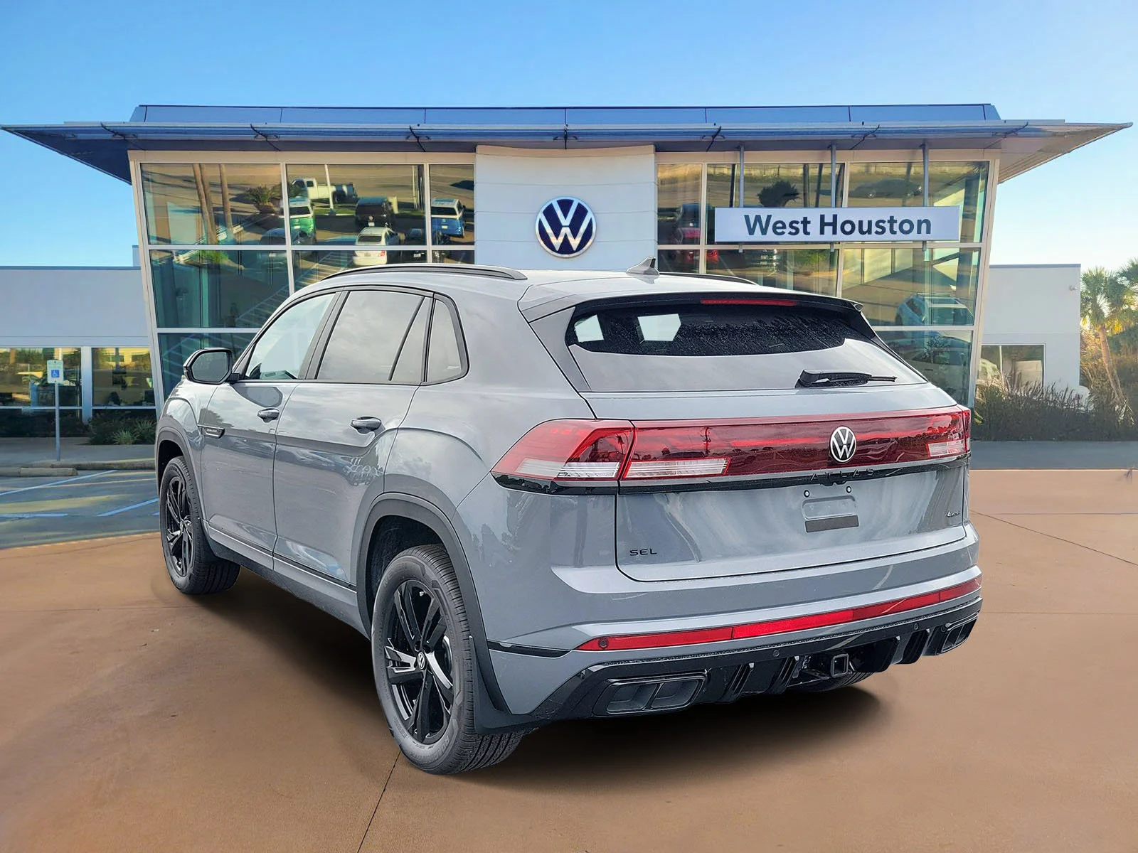 New 2026 Gray Volkswagen 2.0T SEL R-Line Black image 4