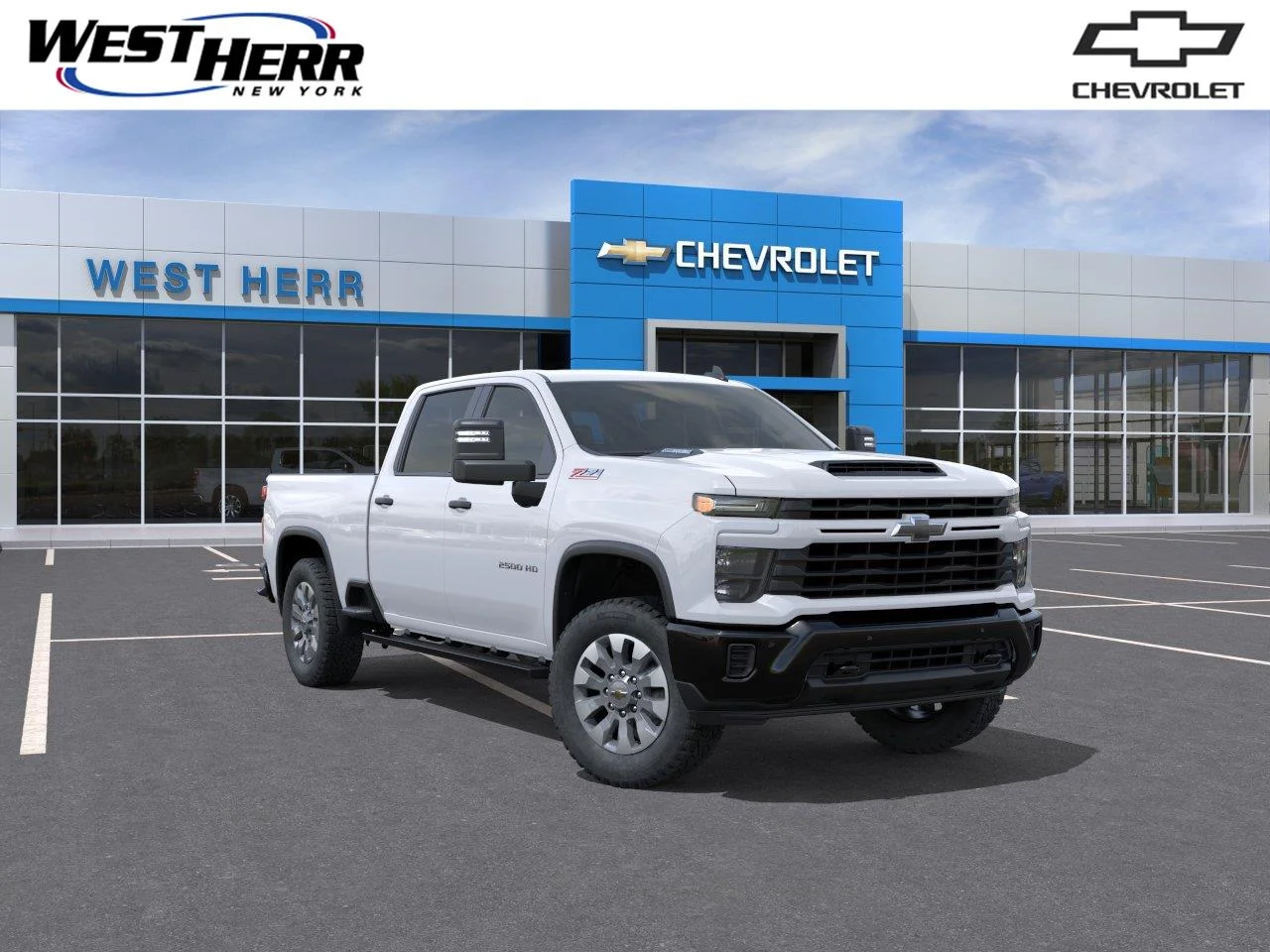 New 2026 Summit White Chevrolet Custom image 1