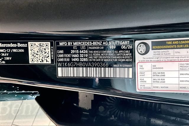 New 2027 Emerald Green Metallic Mercedes-Benz S 580 image 61