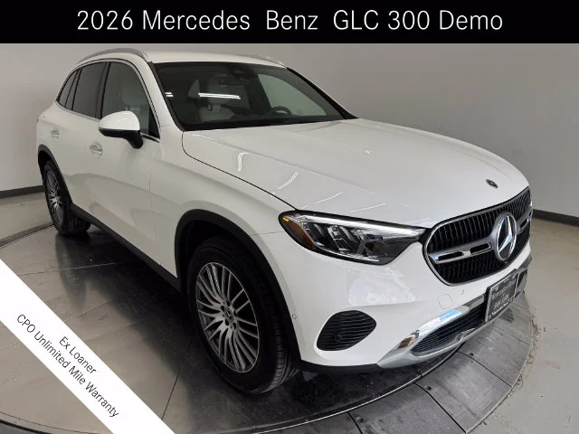 Certified Used 2026 Polar White Mercedes-Benz GLC 300 image 1