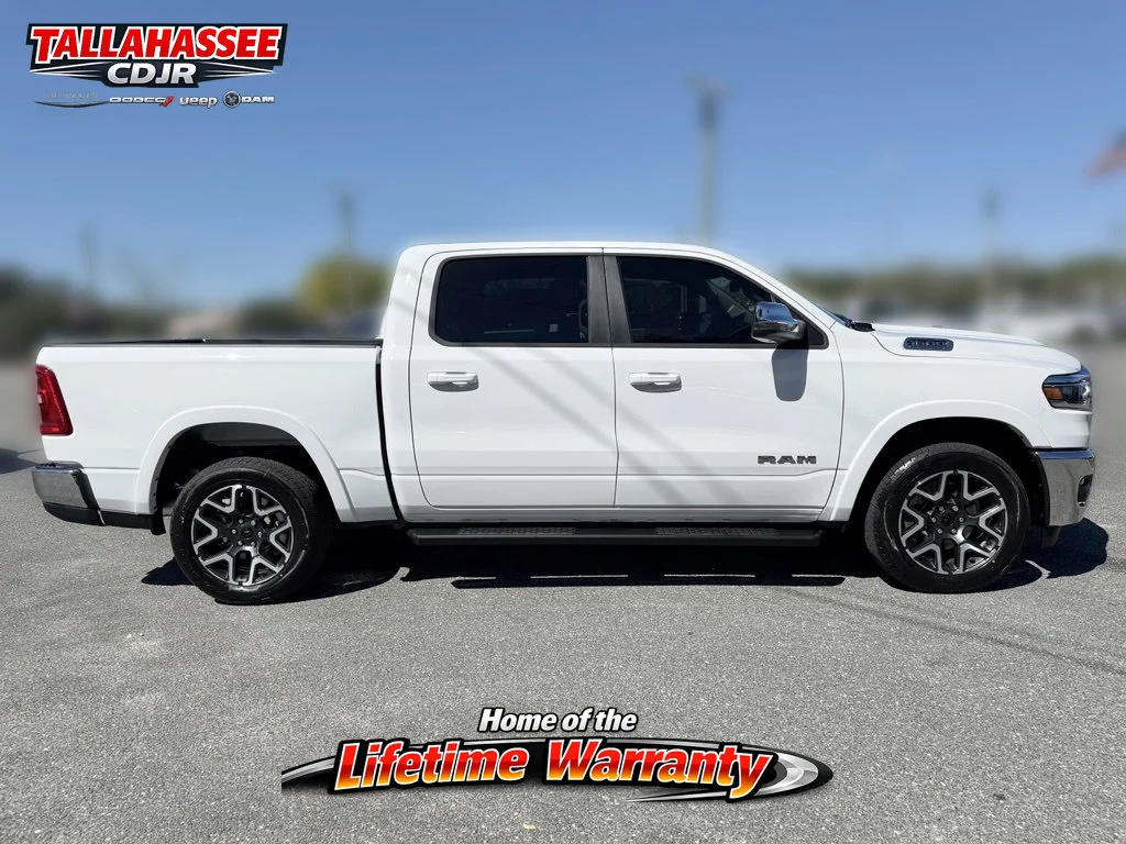 New 2027 Bright White Clear-Coat Exterior Paint RAM Laramie image 2