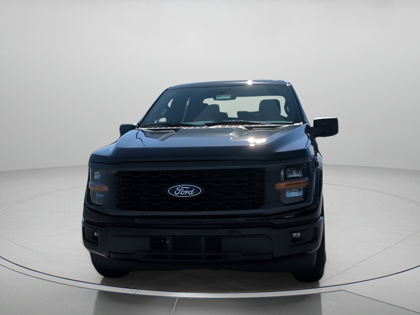 New 2026 Agate Black Metallic Ford STX Crew Cab Pickup image 4