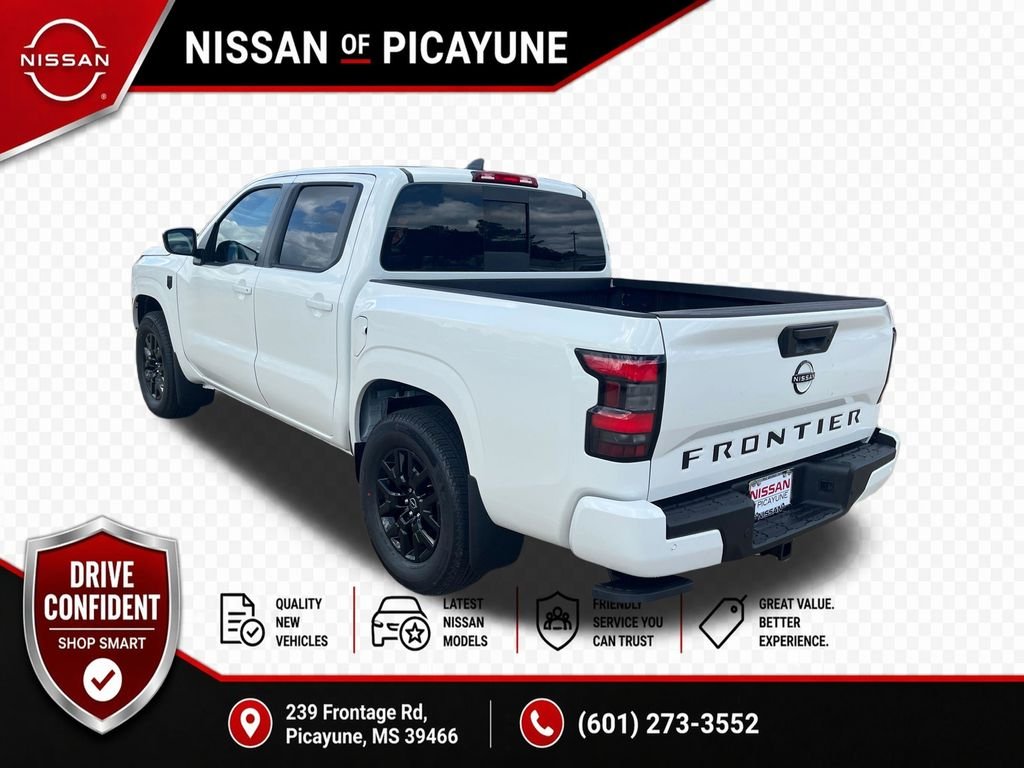 New 2026 Glacier White Nissan Crew Cab SV image 3
