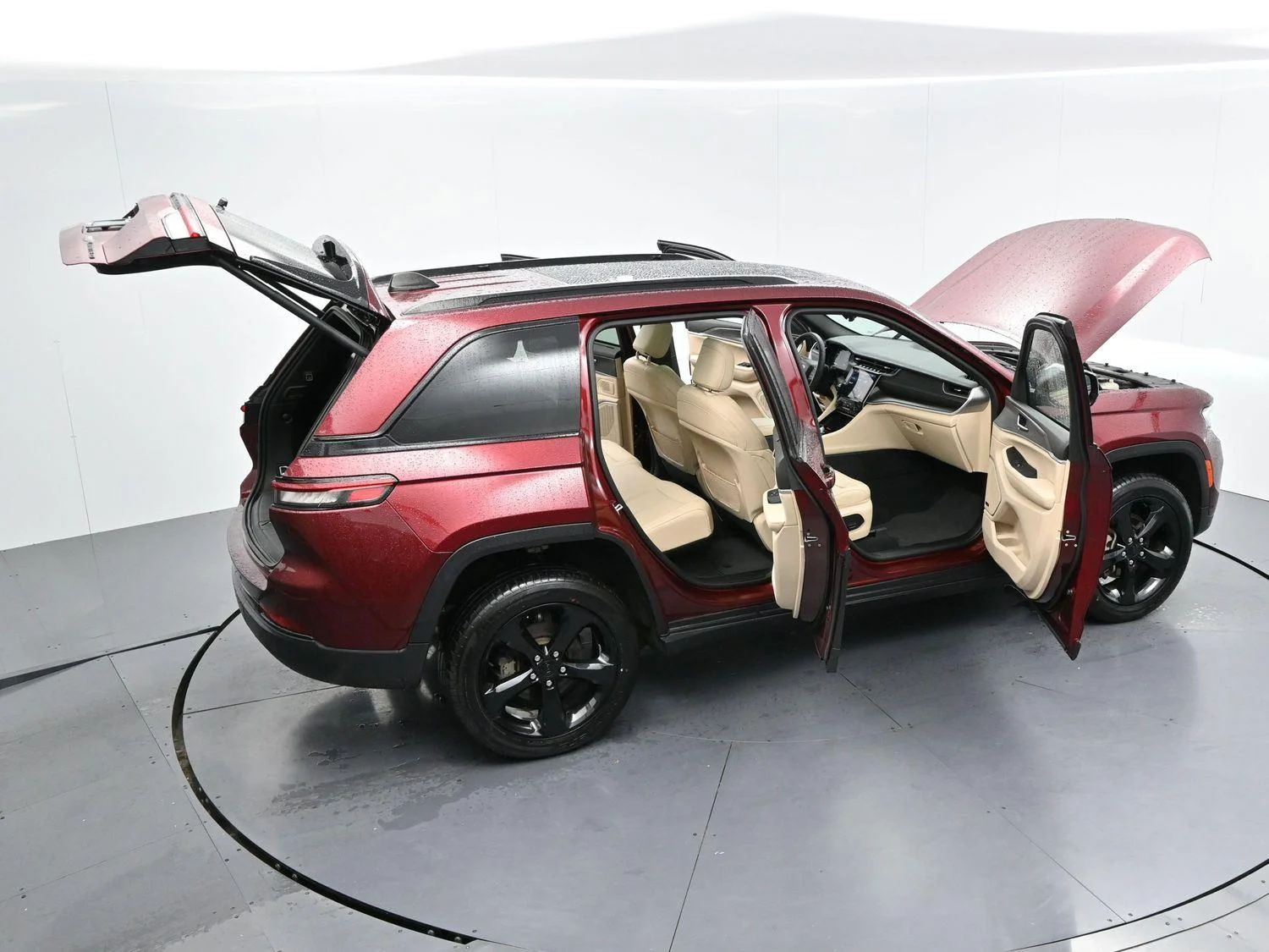 Used 2023 Velvet Red Pearlcoat Jeep Limited image 42