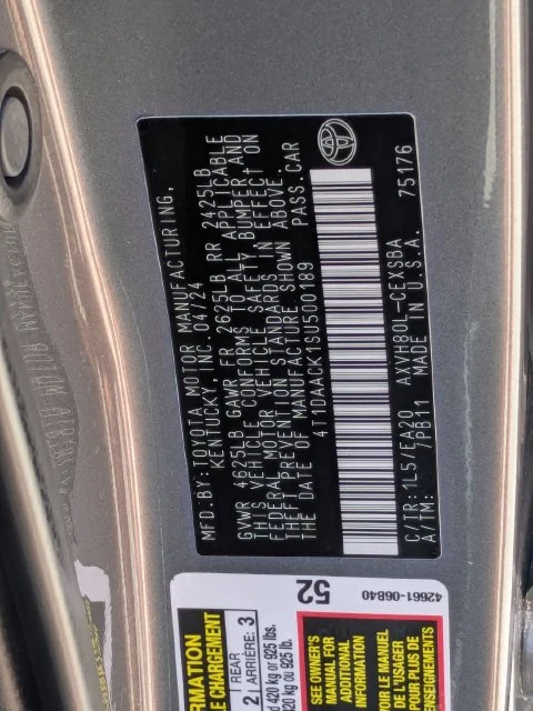 Used 2025 Gray Toyota SE image 27