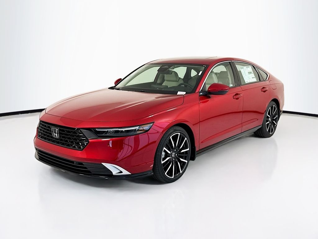 New 2026 Radiant Red Metallic Honda Touring image 1
