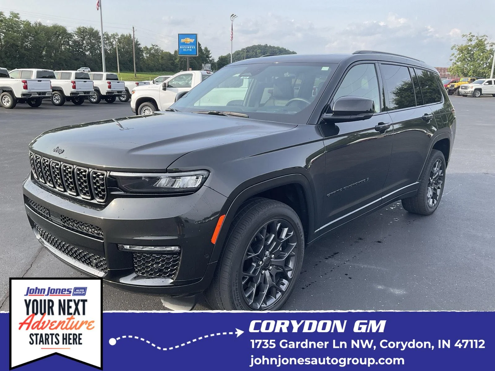 Used 2025 Rocky Mountain Pearlcoat Jeep Summit Reserve image 1