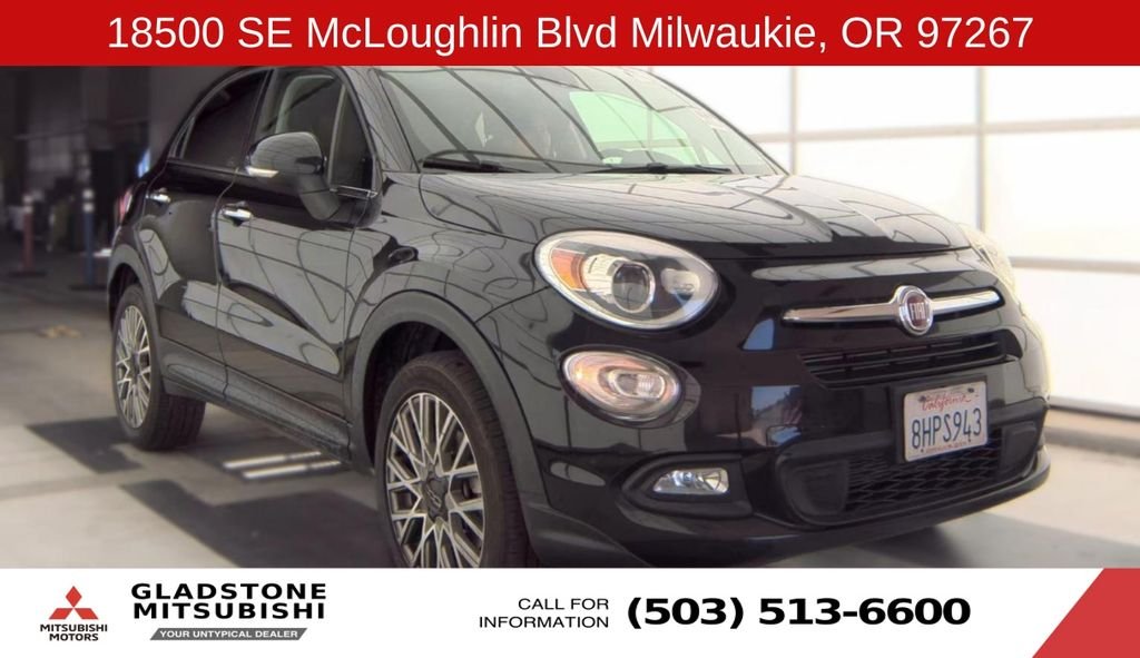 Used 2018 Nero Cinema (Black Clear Coat) FIAT Lounge image 1
