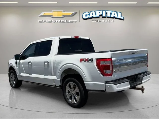 Used 2021 White Ford Platinum image 3