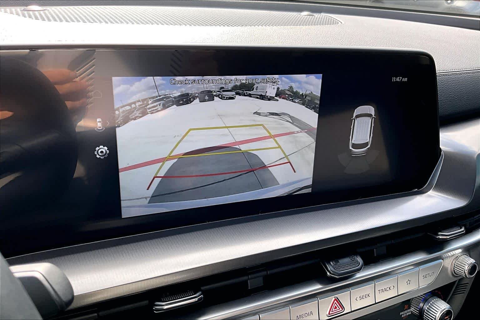 Used 2025 Glacial White Pearl Kia S image 25