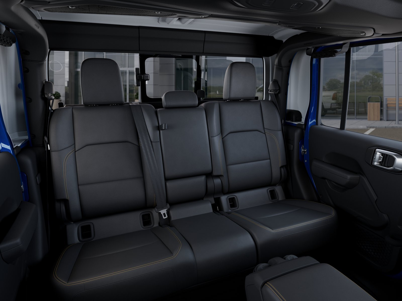 New 2026 Hydro Blue Pearl-Coat Exterior Paint Jeep Texas Trail image 41