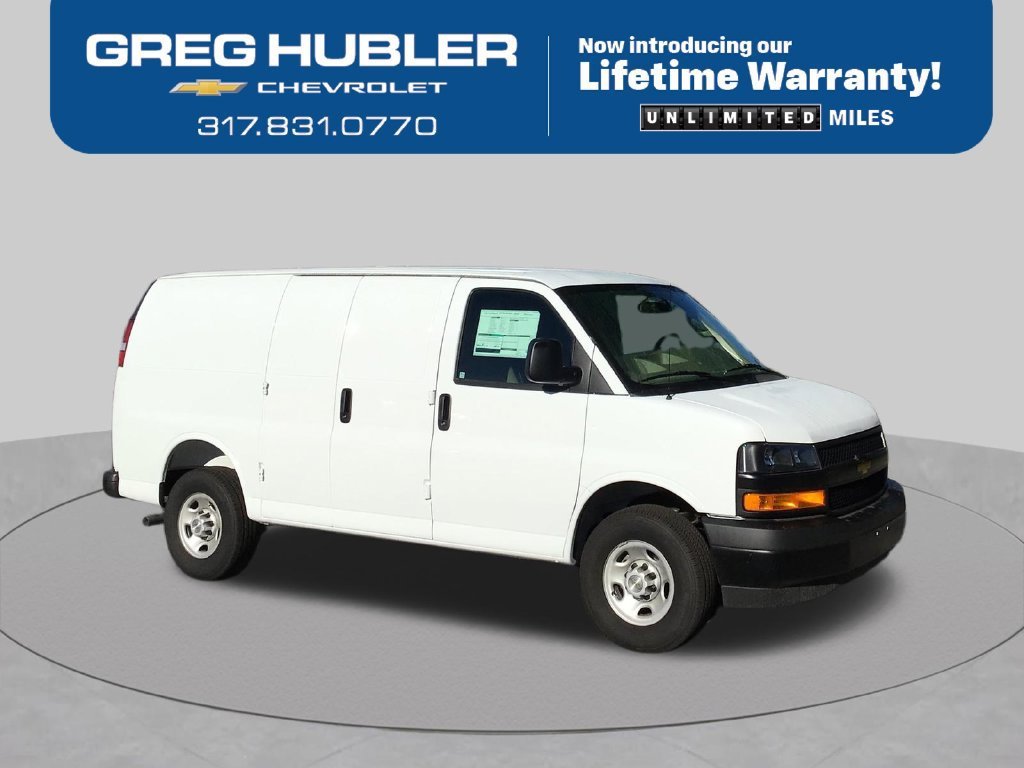 Summit White 2026 Chevrolet Express Cargo Van Rear-Wheel Drive 8-Speed Automatic