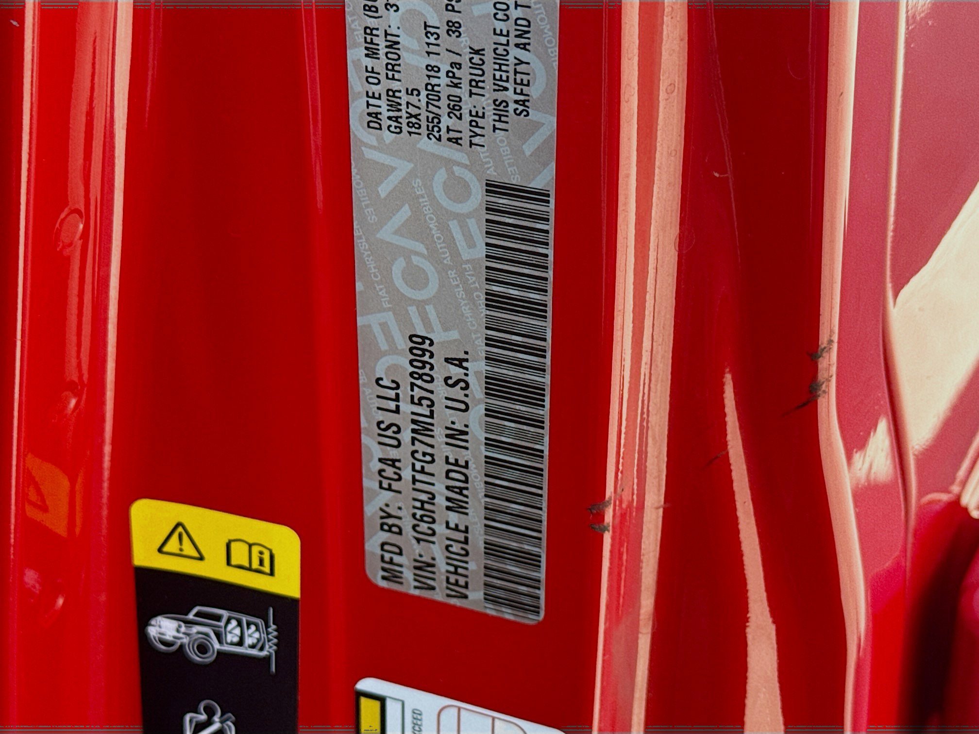 Used 2021 Firecracker Red Clearcoat Jeep Overland image 37