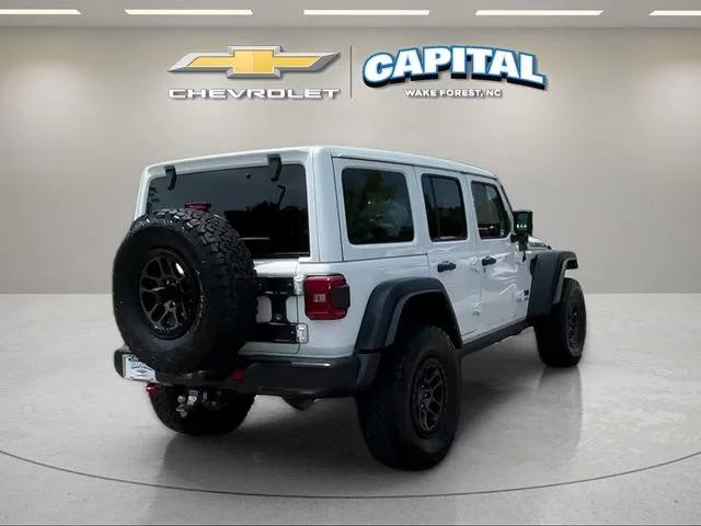 Used 2022 White Jeep Unlimited Rubicon image 6