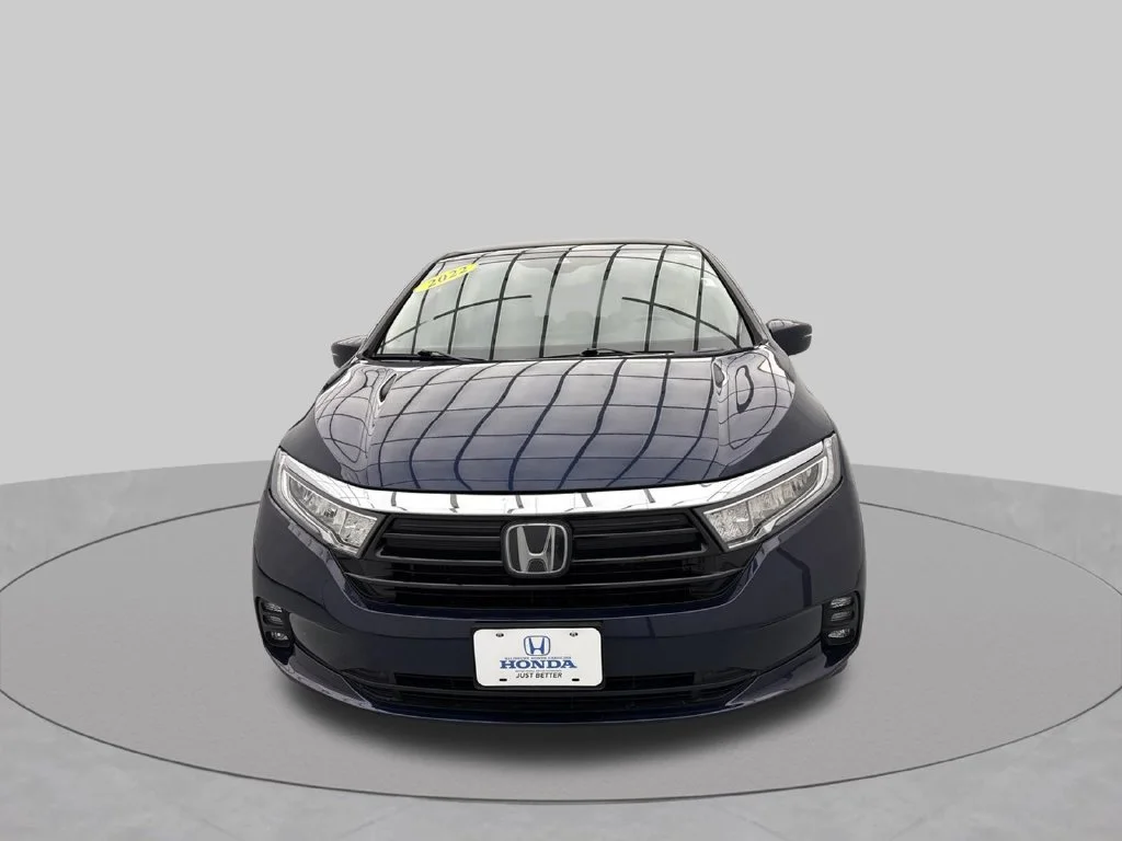 Used 2022 Obsidian Blue Pearl Honda EX image 2