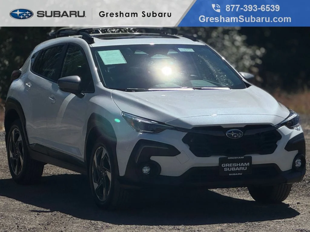 Used 2025 Crystal White Pearl Subaru Limited image 1