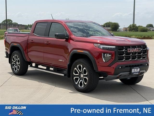 Used 2024 Volcanic Red Tintcoat GMC 4WD AT4 image 2