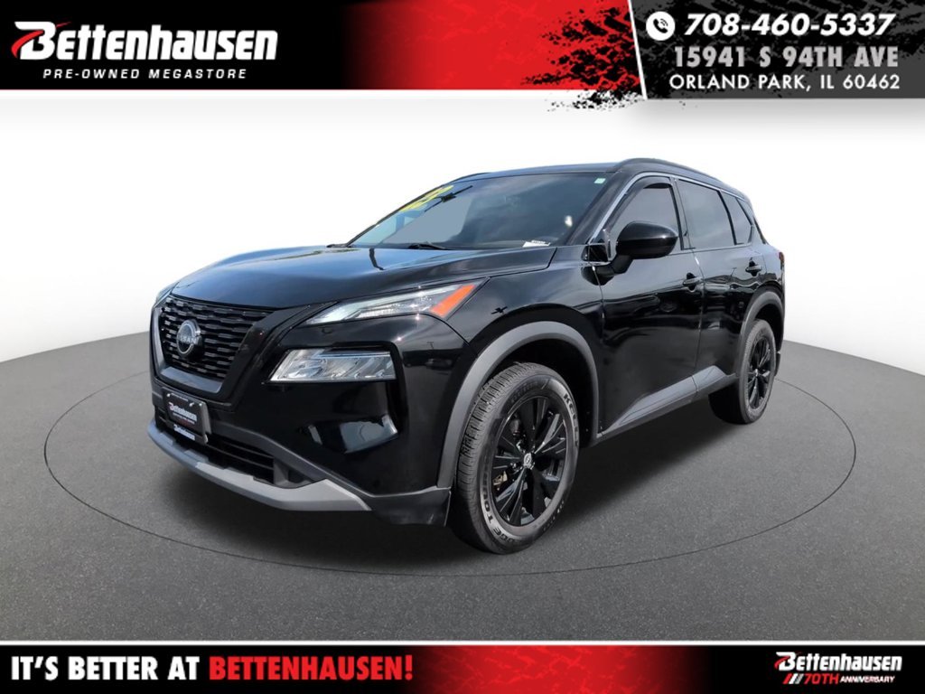 Used 2023 Black Nissan SV image 1
