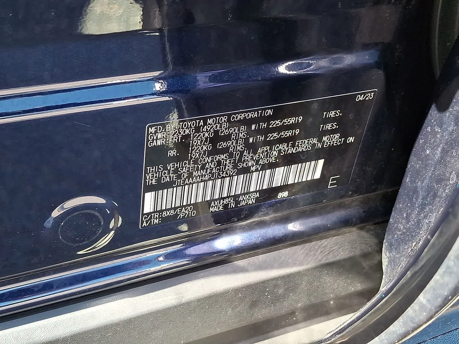 Used 2023 Blueprint Toyota Limited image 30