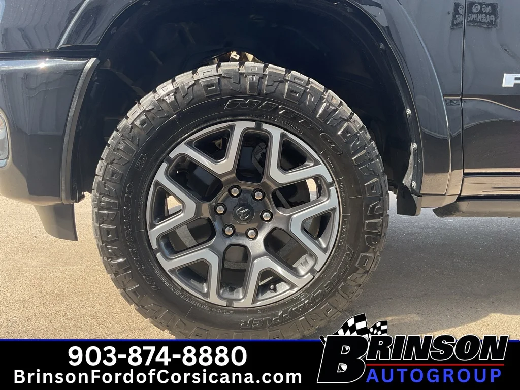 Used 2025 Diamond Black Crystal Pearlcoat Ram Laramie image 13