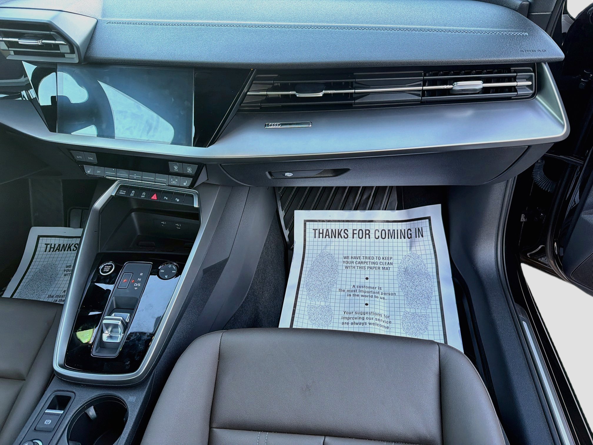 Used 2024 Black Metallic Audi Premium image 16
